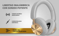 Musicall - ND-06 Auriculares Inalámbricos de Bluetooth 5.3 con Bass y Sonido Estéreo Casco de Diadema Supraaurales Over ear Wireless Bluetooth Headphones Auriculares Audífono de Oído Abierto Deportivo Larga duración de 40 horas - details 0