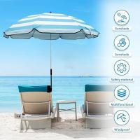 Sombrilla con pinza para silla de playa, Φ 60cm Sombrilla para silla de playa Reclinable, 60 cm, con pinza ajustable, parasol para silla 【colores surtidos】（Silla no incluida） - details 4