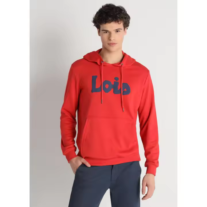 LOIS JEANS - Sudadera con Capucha - Tallaje en Pulgadas - Material de Alta Calidad - Diseño Moderno - 1