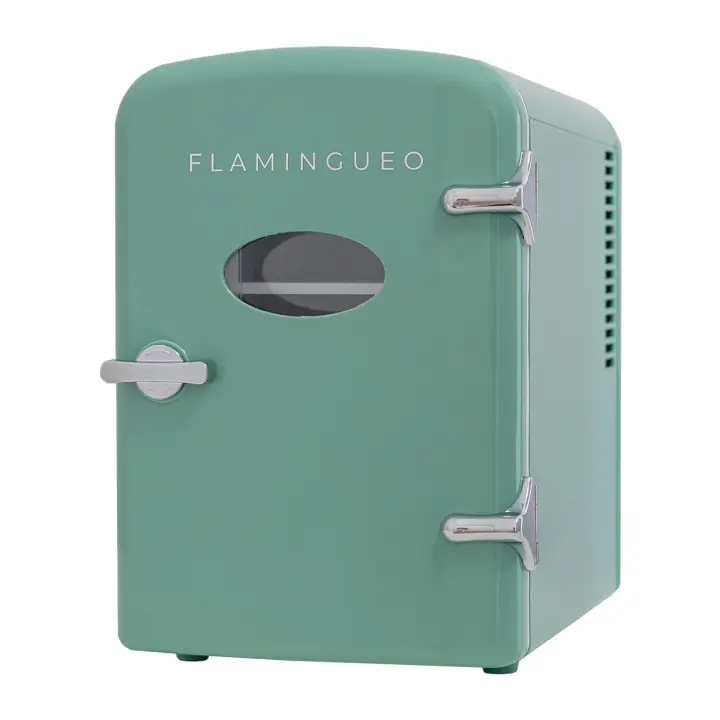 Flamingueo Nevera Pequeña - Mini Nevera 4L Nevera 12V/220V Mini Neveras Para Habitación Función Frío y Calor Nevera Cosmeticos Nevera Skincare - 1