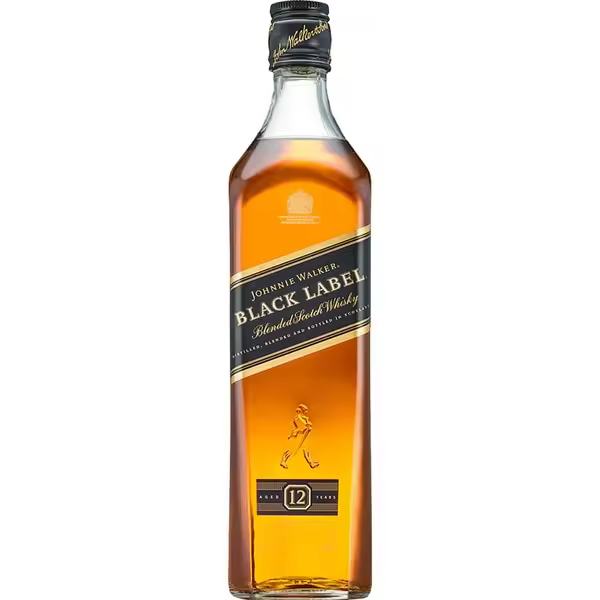WHISKY JOHNNIE WALKER ( BLACK ) NEGRO 70CL---1 UND--- - 1