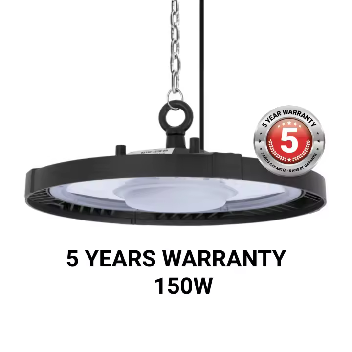 Barcelona LED Campana LED industrial 150W - 100lm/W - IP65 - 5 años de garantía - 1