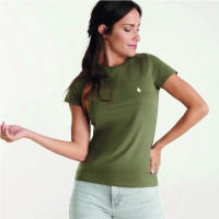 S&C - PACK Camisetas colores variados mujer. Manga corta, cuello redondo, colores pastel, algodón. - details 2