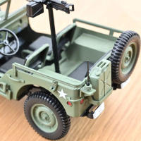JEEP ARMY 1944 D-DAY, conmemoración desembarco de Normandía. escala 1:18 NOREV 189016 - details 3