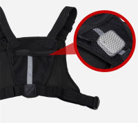 Chaleco Táctico Con Bolsa De Pecho Para Camping Y Airsoft Bolsa De Hombro Para Caza Pesca Ciclismo Y Correr Para Hombres - details 7
