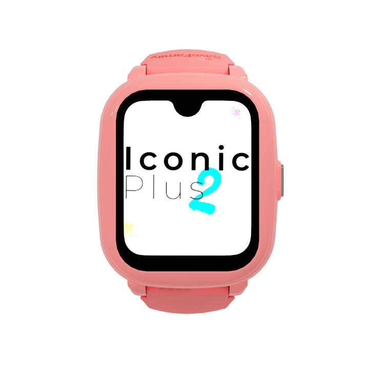 Reloj gps niño SaveFamily Relojes con GPS Iconic Plus 2 4G Reloj Inteligente niño Llamada Vídeo Face ID WhatsApp Inteligencia Artificial IA Spotify WIFI Bluetooth App Store Lisa Candy Medidor de constantes relojes inteligentes smartwatch NO INCLUYE SIM