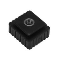 Adaptador de montaje de zapata para Flash de 2 piezas, rosca de 1/4 pulgadas para trípode de soporte de luz de estudio - details 3