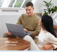 Ninkear YBOOK15 Portátil 2 en 1, Pantalla Táctil 15.6 pulgadas 1920*1080 con Giro de 360°, AMD Ryzen 3 3200U, 16GB RAM 512GB SSD, Windows 11 Pro, WiFi 2.4/5GHz Bluetooth 4.2, 1*USB3.0, 2*USB2.0, 1*Type-C, 1*HDMI, 1*RJ45, Batería 38Wh - details 6