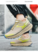 Zapatos De Correr Marathon Para Hombre 2024 Antideslizantes Absorbentes De Choque Y Resistentes Al Desgaste Con Suela Gruesa Y Comodidad Para El Verano - details 17