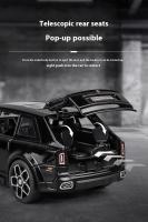 Modelo De Coche De Negocios De Lujo a Escala 1:32 Con Decoraciones �nicas Del Consolador Y Sonido Luz Alta Divertida Adorno Metal CCA - details 6