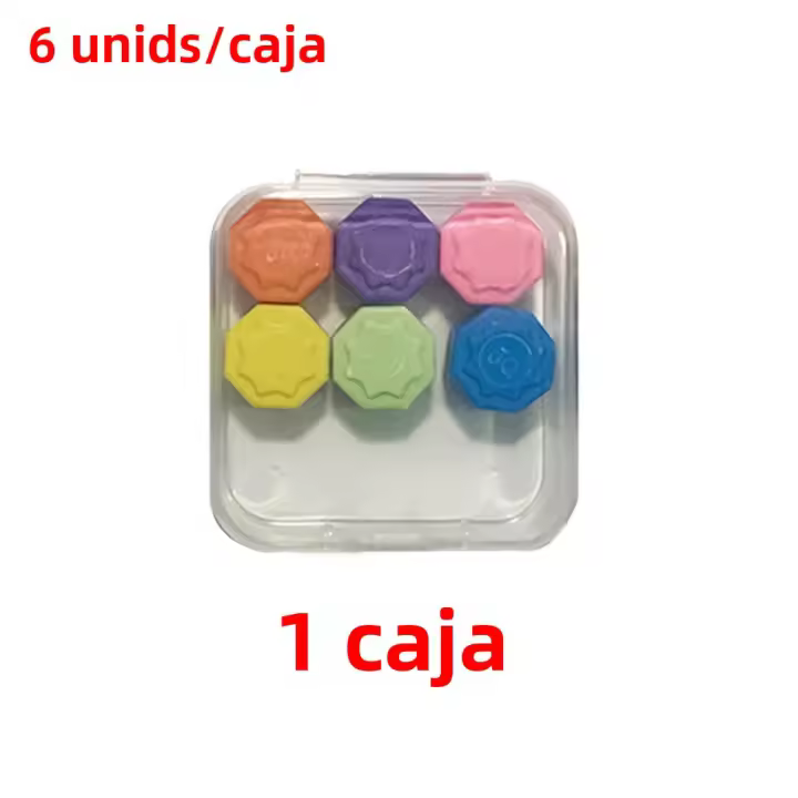 Juego Coreano Tradicional Gonggi 6 Piezas/Juego De Piedras De Juego Coloridas Juguetes Para Aliviar El Estrés Y Divertirse En Fiesta - 1