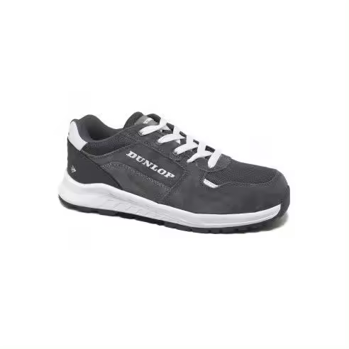 DUNLOP Zapato de Seguridad S3 STORM Charcoal, Piel de Ante y MesH, Puntera Fibra de Vidrio - DL0201061 Dunlop DL0201061 - 1