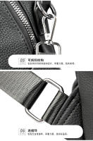 Mochila de cuero para Mujer, Bolso de un solo hombro, Bolso Escolar, Bolso de viaje de gran capacidad, Bolso casual de moda versátil - details 34