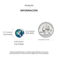 Encanto De Colgante De Árbol De Familia Platinado En Plata Para Pulsera De Bangle Y Collar DIY Regalo Con Doble Vuelo Aéreo - details 191