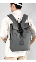 Viajes de negocios Gran capacidad Mochila informal de 15,6 pulgadas Bolsa para computadora Mochila impermeable para deportes de ocio al aire libre 30 * 13 * 46 cm Color gris - details 0