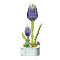 Bouquet De Bloques De Cristal DIY Para Decoración De Escritorio Y Jardín Juguete Creativo Para Niños Y Adultos - details 5