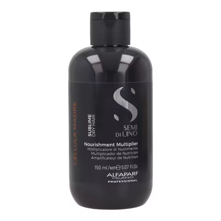 Alfaparf semi di lino sublime cell madre nourishing multiplier 150 ml, concentrado de nutrición para mezclar exclusivamente con semi di lino cellula madre beauty genesis. - 1
