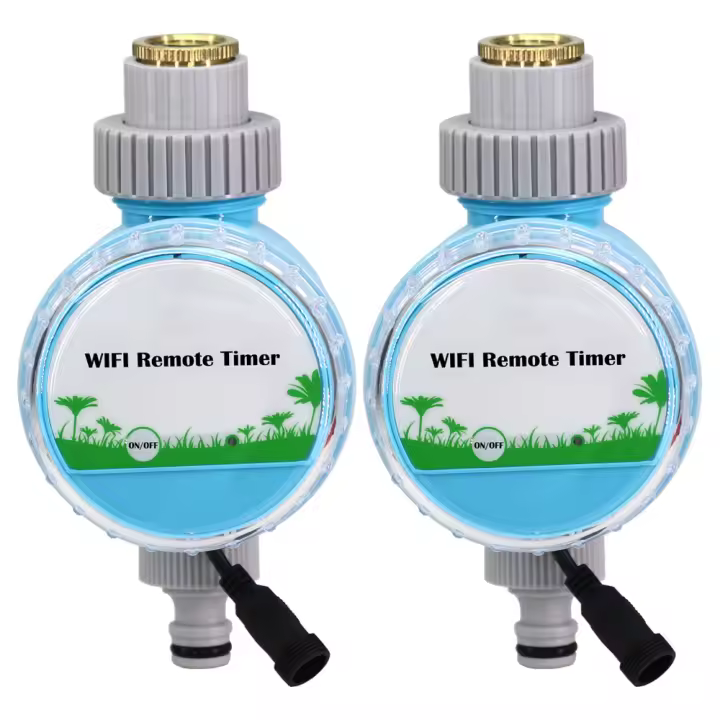 Kit De Riego Automático Para Jardín Con Timer De Agua WiFi Y Control Remoto Por Smartphone Adecuado Para Invernadero Y Exterior - 1