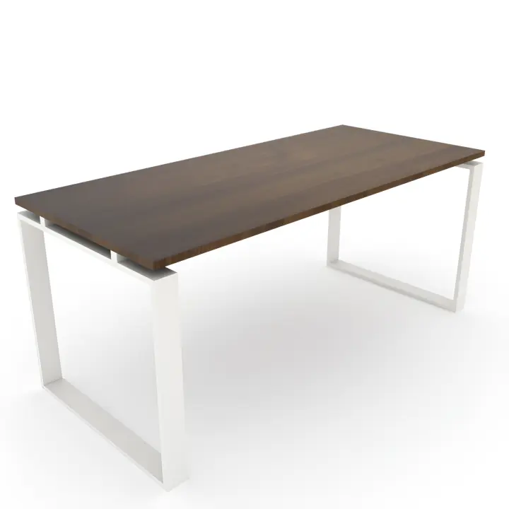 OFICIT Mesa Escritorio Nogal Madera Laminada Despacho Trabajo - 1