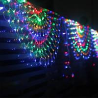 Luces De Hiedra LED Peacock Para Festivales 3.2x0.6M 420 LEDs Red Malla Exterior Decoración De Navidad Y Boda Lámpara De Guirnalda - details 6