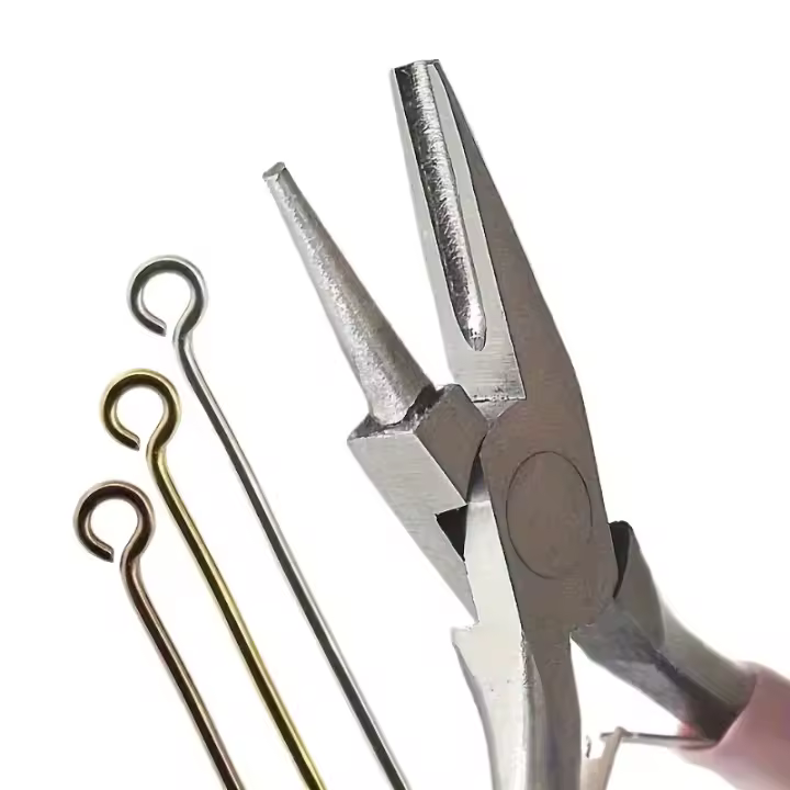 Aguja De Enredar Alambre Mini Herramienta De Oso Pardo 1/2Pcs Groove Medio Boca Redonda Herramienta Manual DIY - 1