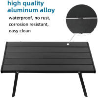 Mesa Plegable Portátil Para Camping Y Playa Ultraligera Rectangular De Aleación De Aluminio Para Picnic Y Barbacoa Moderna Minimalista - details 1