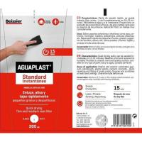 Masilla Aguaplast Standard Cima Beissier lista Para Usar para enlucir, alisar y tapar grietas en diferentes tamaños y formatos - details 4