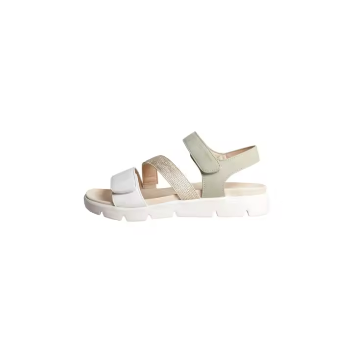 Amarpies ABZ28623 Sandalias De Cuña Mujer Blanco - 1
