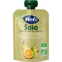 Hero Solo Pack Mixto de Bolsitas BIO (Manzana, Fresa, Plátano y Arándanos + Plátano, Pera y Naranja) Pack de 6x100gr - details 1