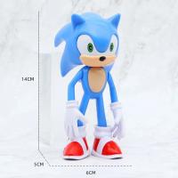 Juguete De Figura De Acción Sonic PVC 4-6cm Muñecos De Personajes De Dibujos Animados Para Niños Regalo De Cumpleaños - details 8