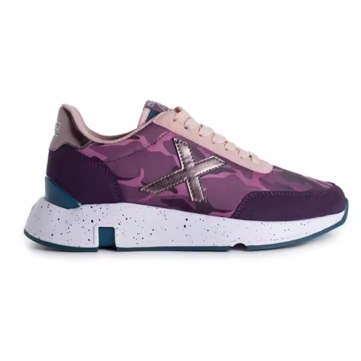 Munich 4173032M Zapatillas deportivas Versus 32 para mujer en fucsia en piel sintética - 1
