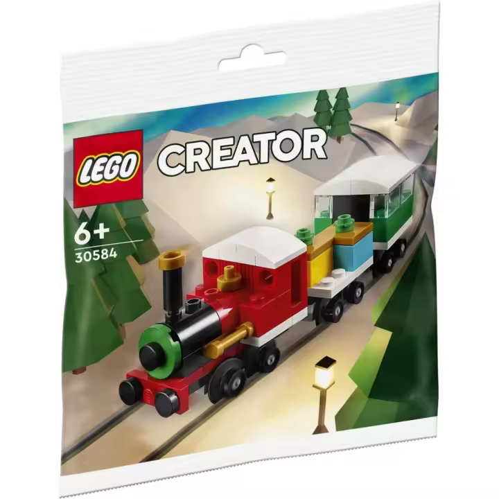 LEGO POLYBAG 30584: Winter Holiday Train polybag - 1