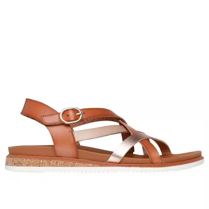 Sandalias planas de Mujer SKECHERS 114709 CSNT SANDALIA TIRAS CUERO 34364 25V - 1