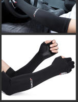 Pareja De Mangas Deportivas Para Hombre Y Mujer Protección Solar Al Correr Ciclar Pesca Escalar 5 Dedos Cubierta Fría De Verano - details 8