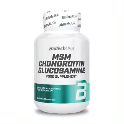 Protector articular MSM + CHONDROITIN + GLUCOSAMINE Biotech USA - 1