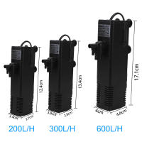 Bomba De Oxígeno Submersible Para Acuario Con Filtro De Agua Bajo Tipo Tortuga EU Plug Potencia 8W Voltaje 220-240V Para Tanque De Peces - details 1