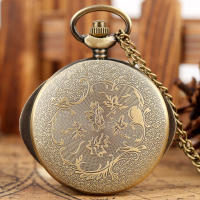 Reloj De Bolsillo Vintage Creativo Con Pendiente Ojo Hueco Reloj De Cuarzo Cadena De Suéter Regalo Personalizado Para Hombres Y Mujeres - details 1