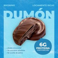 Cookies Locamente Ricas Doble Chocolate  128g  Packs 4  0% Azúcares  Dumon - details 2