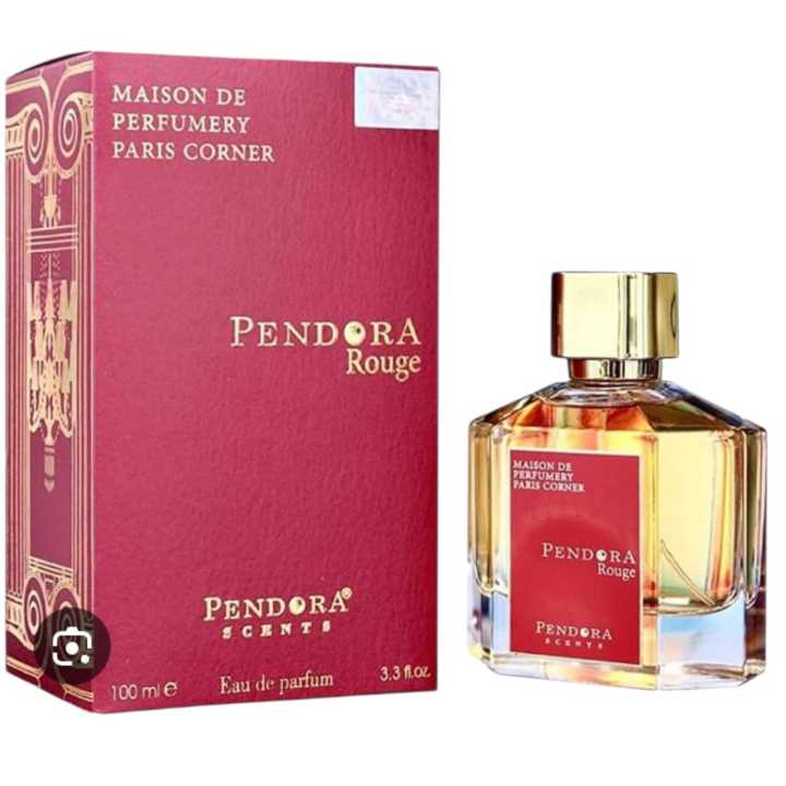 Paris Corner - Pandora Rouge Eau de Parfum 100 ml, perfume oriental-ámbar con notas de azafrán, jazmín y ámbar gris… — oferta en Miravia