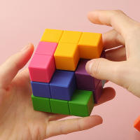 Juguetes De Bloques De Construcción De Silicona Alimentaria Para Bebés Educativos Montessori Reconocimiento De Formas Y Edad Temprana - details 4