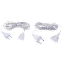 Cable De Extensión De Poder Para Luces De Navidad 5m Con Enchufe EU/UK Extensor De Cable Para Cadena De Luces LED - details 9