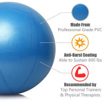 Bola De Yoga De 25cm Para Ejercicio De Fitness Pilates Equilibrio Gimnasia Casa Entrenador Crossfit Bola Anti Estrés Fitball - details 0