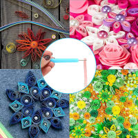 Kit De Herramientas Para Encogido De Papel Paper Quilling Con Pluma De Acero Inoxidable Y Plástico Para Artesanía DIY Proyectos De Tarjetas - details 4