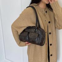Bolso De Hombro Vintage Para Mujer De Cuero PU Tote De Lujo Monedero Retro Con Manija Top Clutch Bag Casual Para Todas Las Estaciones - details 14