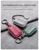Funda De Llave De Coche En Cuero Para Great Wall GWM WEY TANK 300 500 Carcasa De Auto Para Llave De Remoto Con 4 Botones - details 4