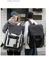 Mochila para estudiantes de niños y niñas, estilo coreano, moderna y de moda, mochila de viaje de ocio al aire libre de gran capacidad. - details 4