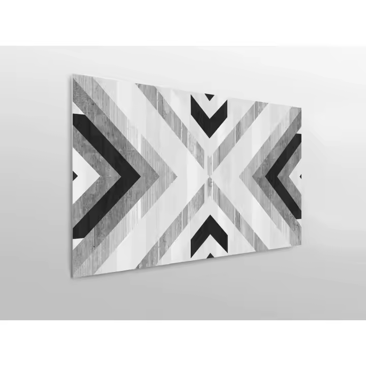 Oedim Cabecero Cama PVC Cabecero Madera Lineas Madera Gris en Diferentes medidas. Cabecero Ligero y elegante - 1