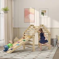 AIYAPLAY Escalada para Niños 3 en 1 Marco de Escalada Plegable para Niños de 18-48 Meses con Rampa para Deslizarse o Escalar 175x70x89 cm Multicolor - details 1