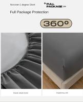 Sábana Protectora Impermeable Para Cama Doble 160x200 Anti-bacterias Anti-pulgas Lavable Tejida Con Técnica De Tat Forro Poliéster 300TC - details 9