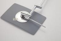 Espejo De Baño Con Ampliación 3X Espejo De Maquillaje Para Pared Espejo Cosmético Plegable Cuadrado De 8 Pulgadas Con Brazo Doble Acero Inoxidable Moderno Para Dama - details 17